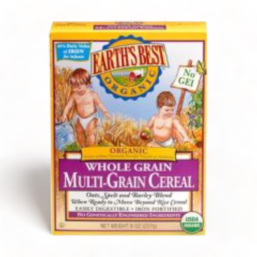 Earth's Best Organic, Whole Grain Multi-Grain Cereal, 8 Oz