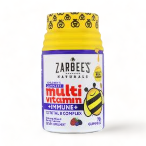 Zarbee's Naturals Children's Complete Multivitamin + Immune, 70 Tabletas