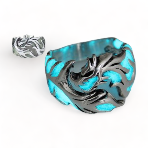 Anillo dragon Flouresente
