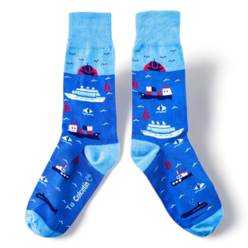 Calcetín barco