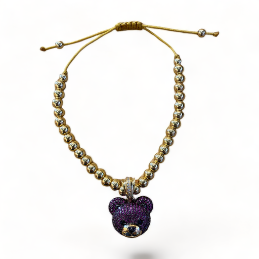 Pulsera oro laminado con dije